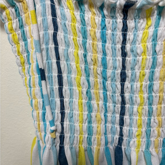 Wild fable smocked striped crop size xsmall 149 - Picture 2 of 4